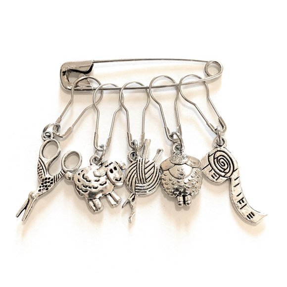 Darlene's Gift Shop Other - Stitch Markers Knitting Crochet Metal Notions Set Gifts for Knitters Accessories